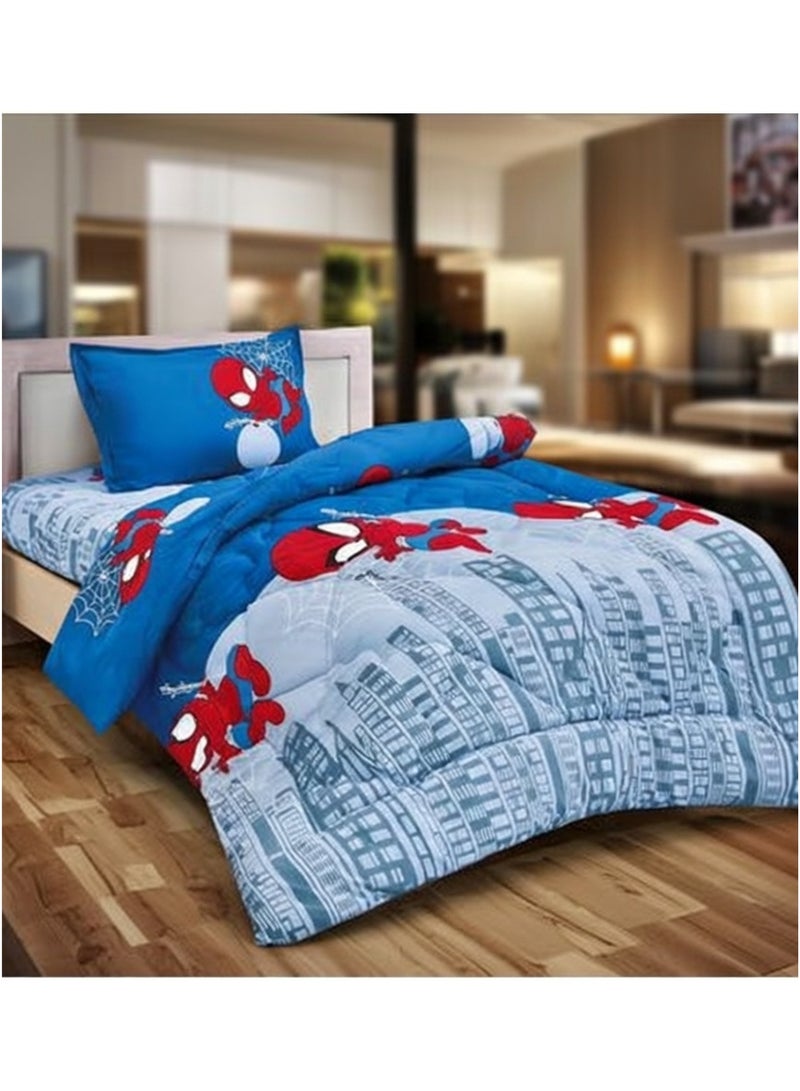 Ming Li Kids Bedspread Set 3 Pieces – Soft Fabric with Medium Filling for Positive Energy and Peaceful Sleep - Image 3